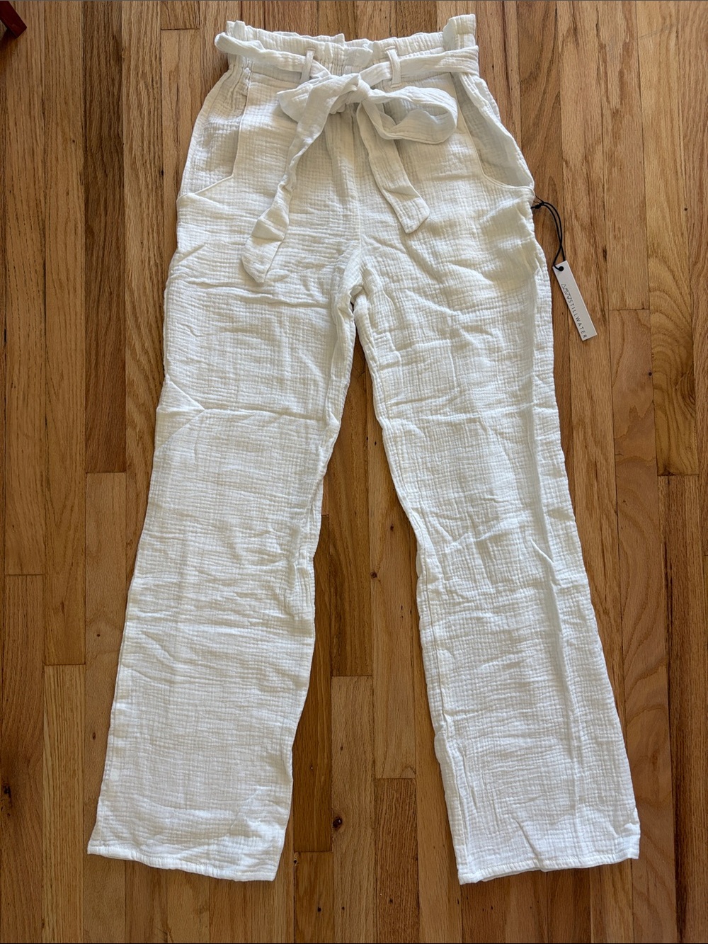 NWT Stillwater Linen Blend Pants